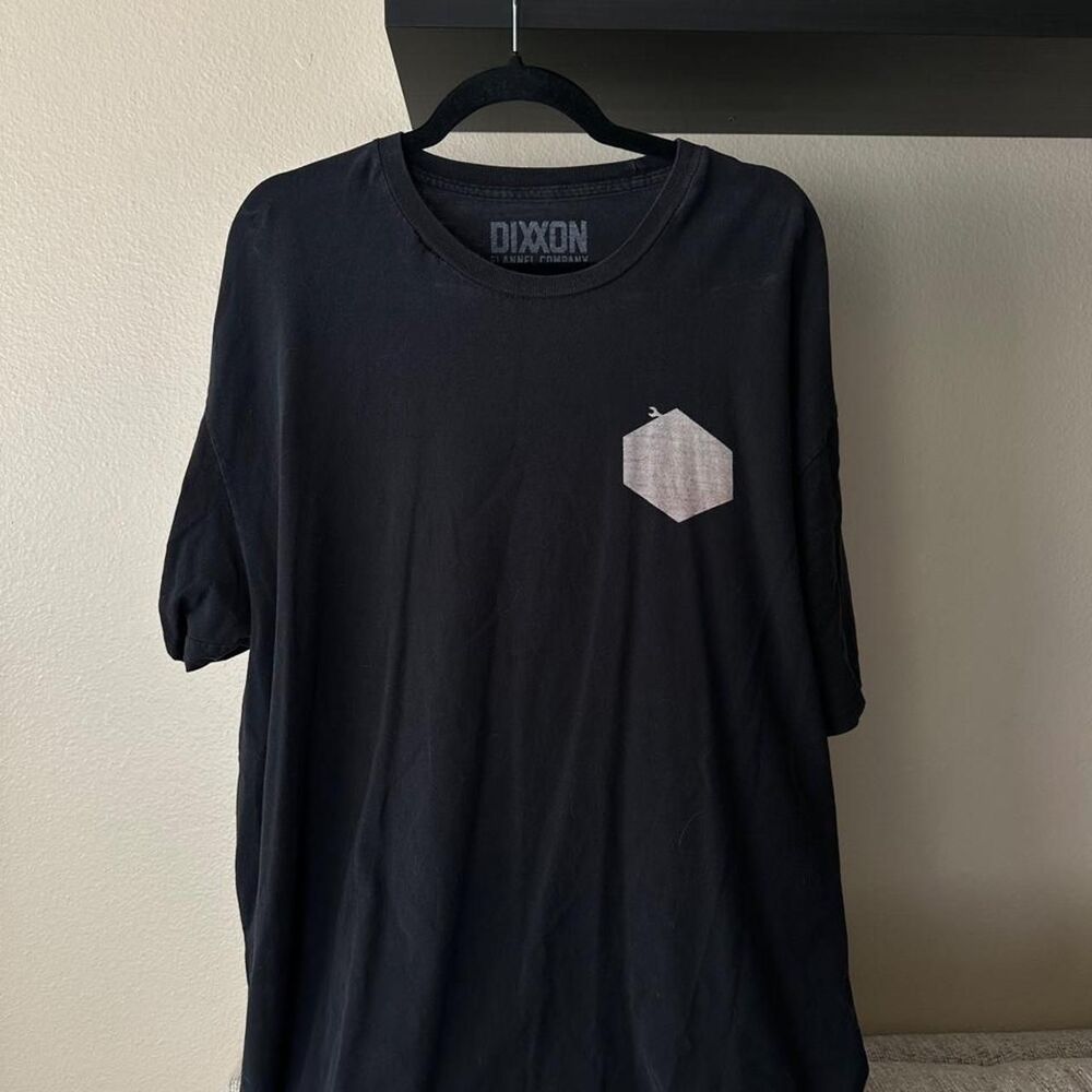 Dixxon-flannel-co Men's Black and Navy T-shirt